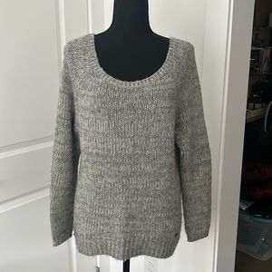 A&F sift great/taupe sweater